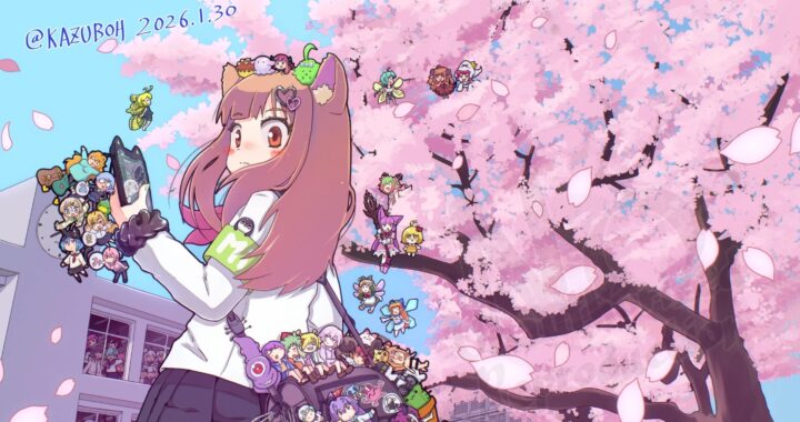 2026年Misskey.ioカレンダーイラコン投稿作品