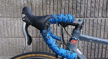 通勤車のブラケット位置を調整＆バーテープの交換